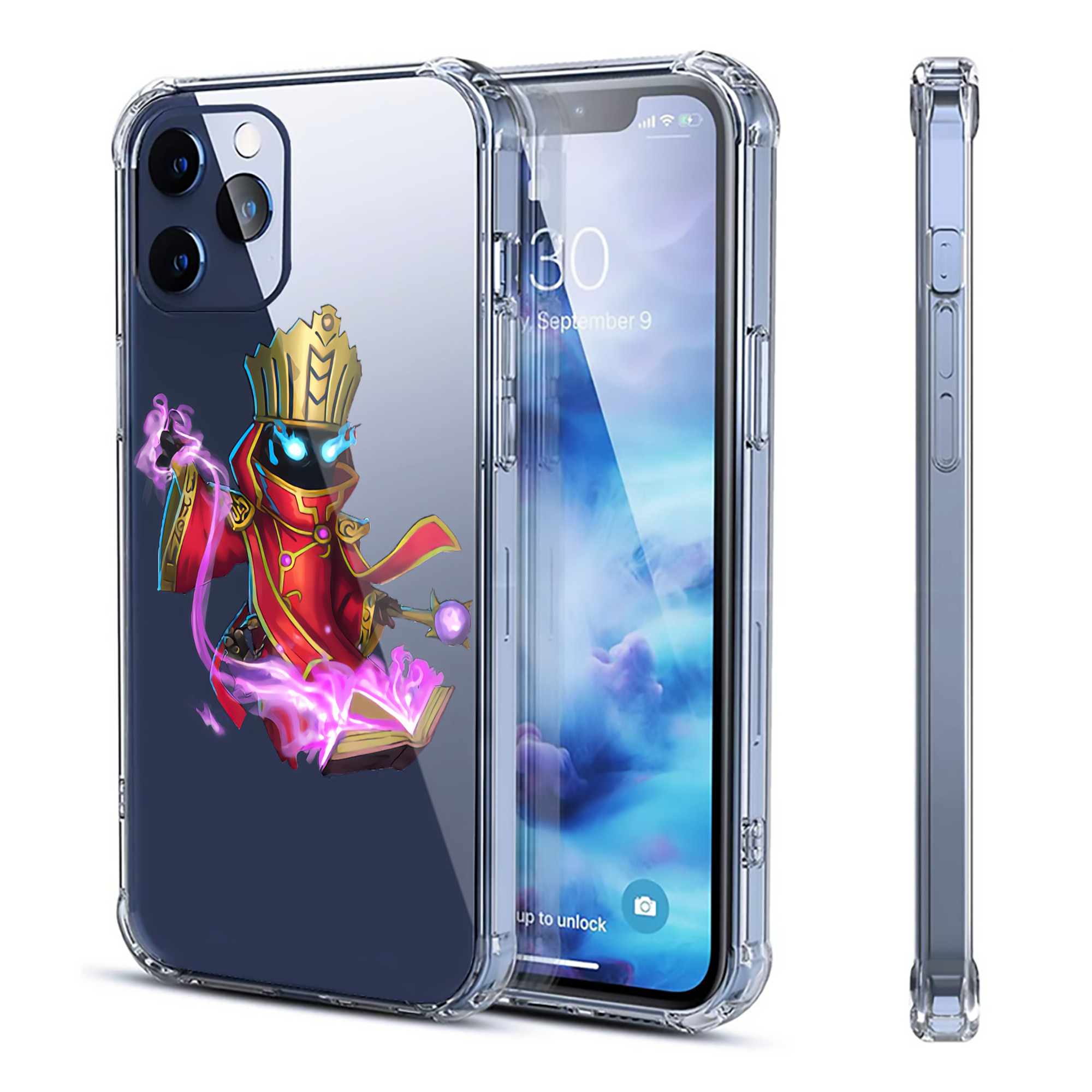 （画像用） リーグ・オブ・レジェンド League of Legends LOL 【iPhone 12シリーズ対応】透明スマホケース（クリアソフトケース）